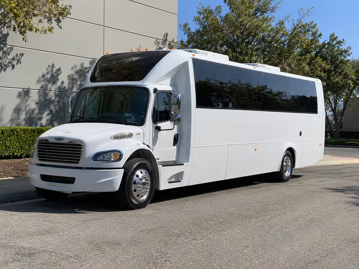 28 passenger party bus