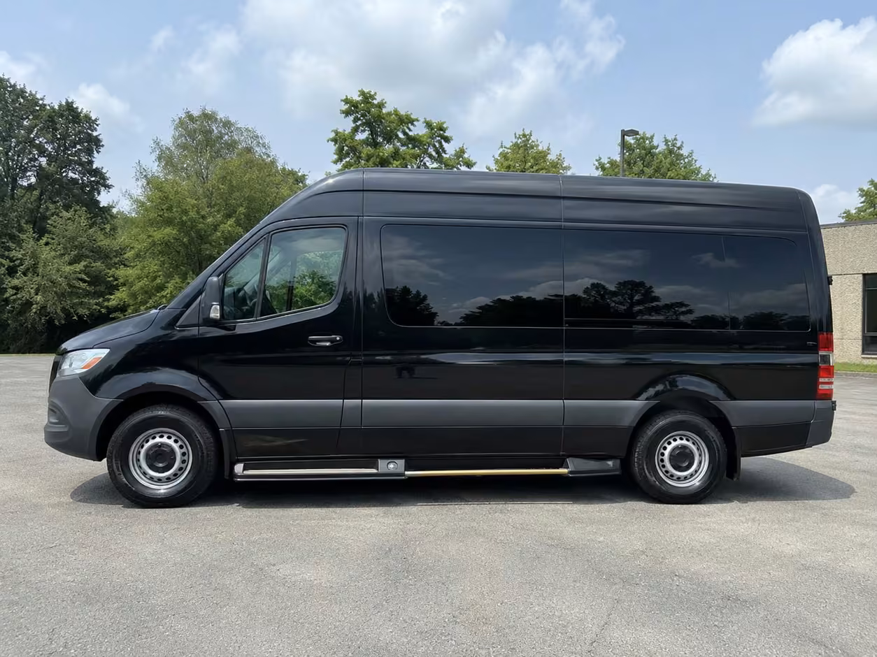 sprinter van rental with driver